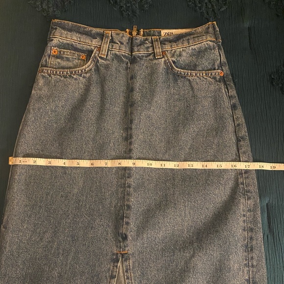 Zara Denim skirt - Picture 9 of 11
